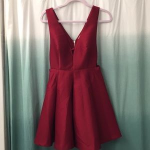 TOBI Red Dress.  Great dress for home coming!